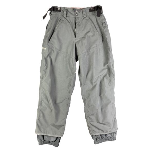 Burton Ronin Snow Ski Snowboarding Pants Adjustable Waist Pockets‎ Gray Mens XS - Picture 1 of 10